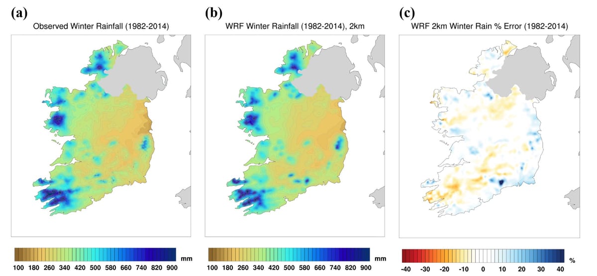 karta över irland klimat
