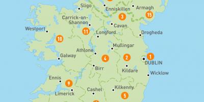 Irland på kartan