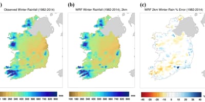 Karta över irland klimat