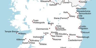 Irland sightseeing karta