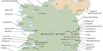 Bästa karta över irland
