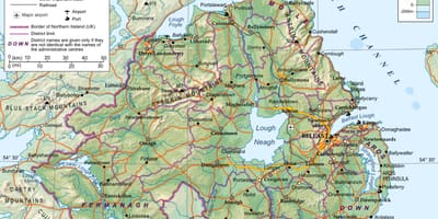 Street map nordirland